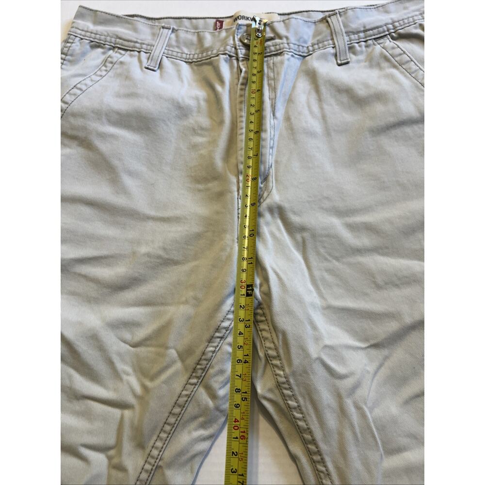 Levi's Carpenter Workwear Jeans Mens 36x32 Signature Light Beige Levi Strauss - Picture 5 of 7